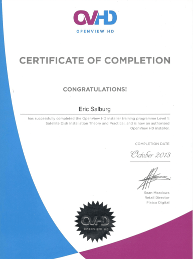 OpenView Accredited Installers in the Pretoria, Midrand, Sandton and Centurion area